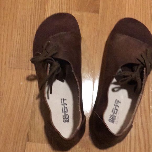 Real leather fall shoes. Brand new - Picture 4 of 6